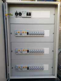 Tablouri electrice echipate, 60 module Eaton, RCCB, RCBO, SPD, AFDD