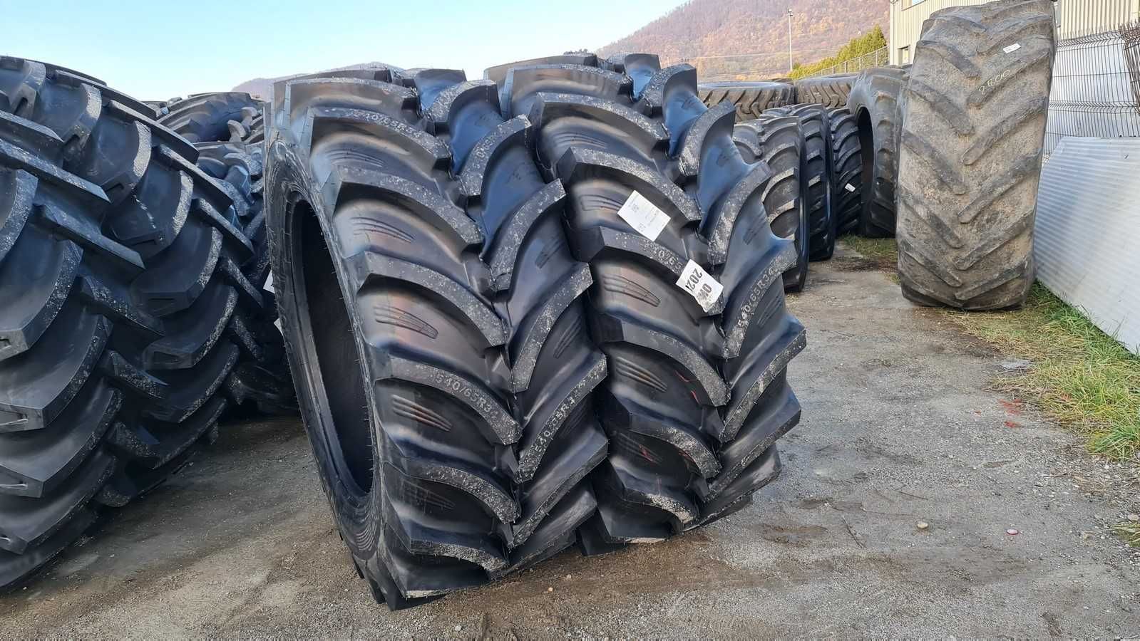 Cauciucuri noi GTK 540/65R34 RS200 155A8/152D anvelope tractor spate