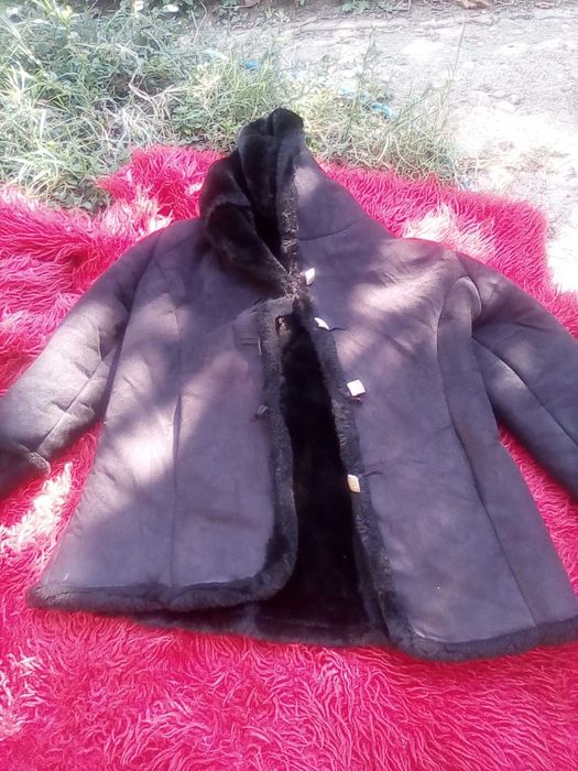 Дамско кожено палто