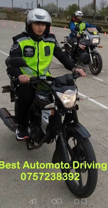 Scoala de soferi  categoria B,A1,A2,A Botosani