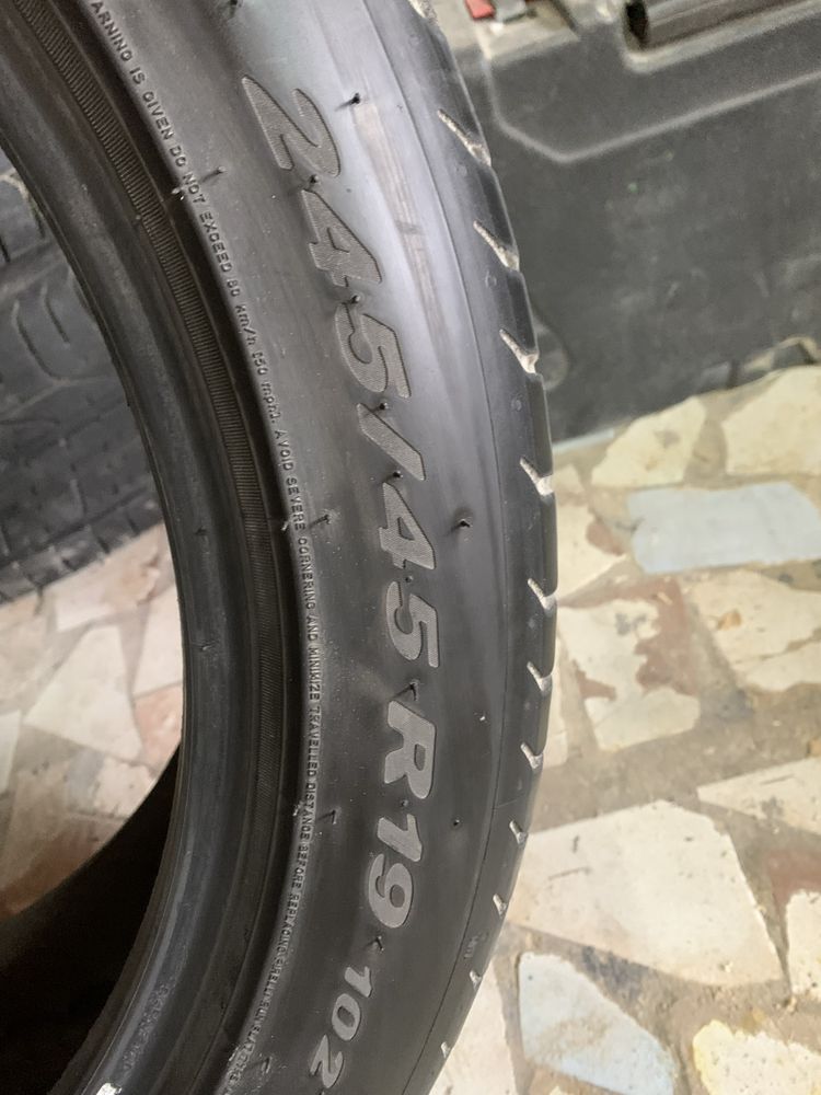 Комплект шин Pirelli P-Zero Run Flat