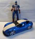 Captain America Talking Action Figure - 25cm + 1/24 CORVETTE Stingray
