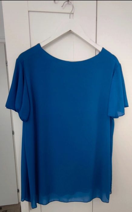 Bluză elegantă albastră