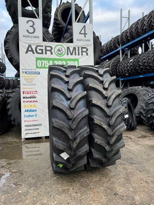 Anvelope noi radiale 460/85R38 pentru tractor spate marca Ozka