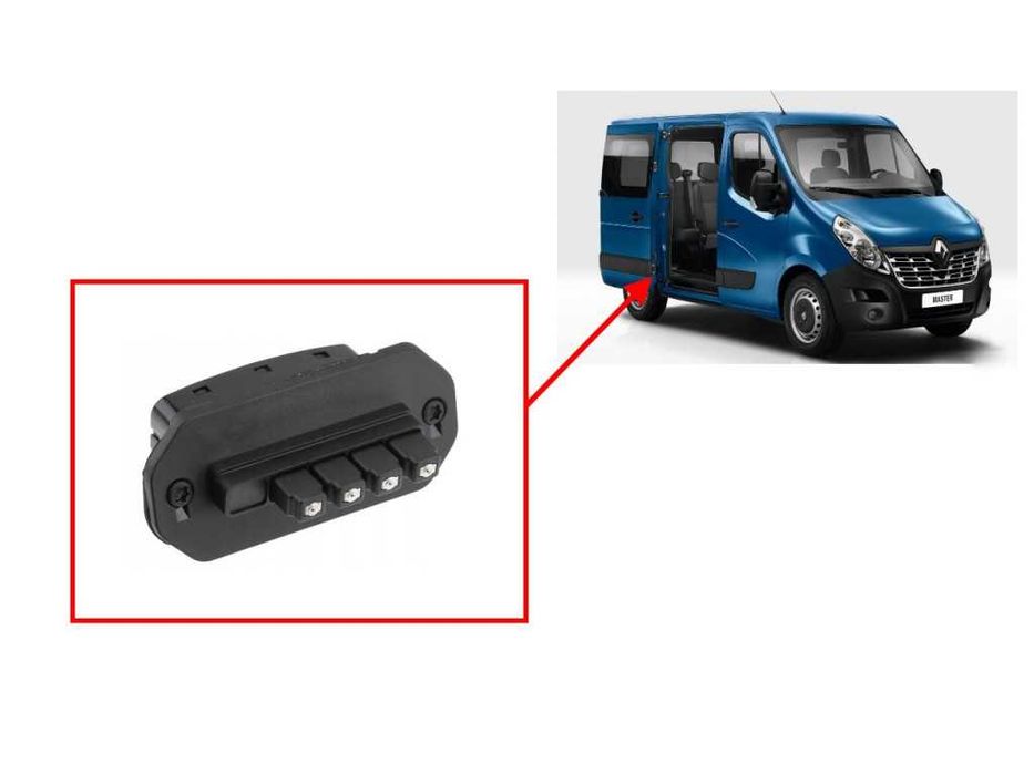 Контакт за плъзгаща врата за Renault , Opel , Nissan