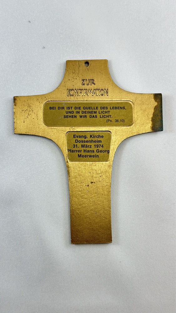 Isus pe Cruce din bronz veche crucifix vintage pendant
