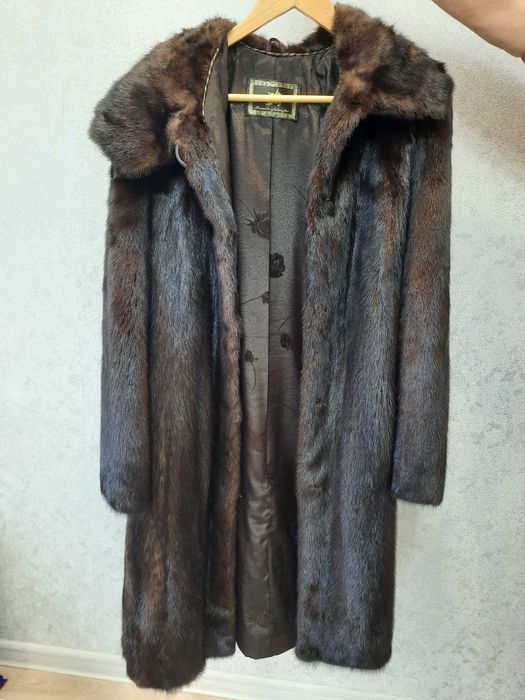 шуба норковая  женская размер 52