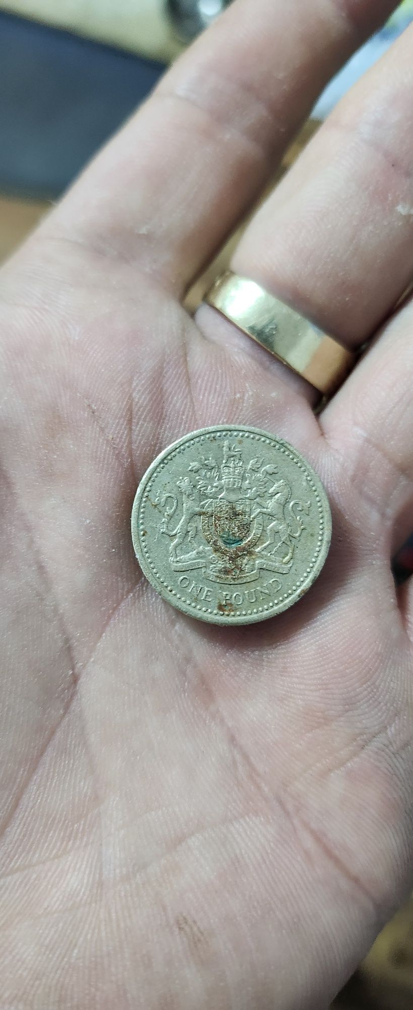 Moneda 1 Lira Elizabeth a,2a anu 1993