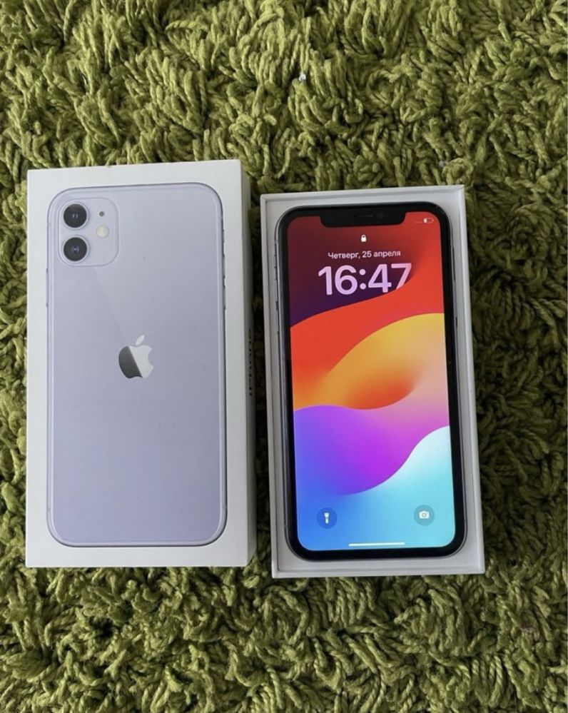 Продам Iphone 11 фиолетовый 64G