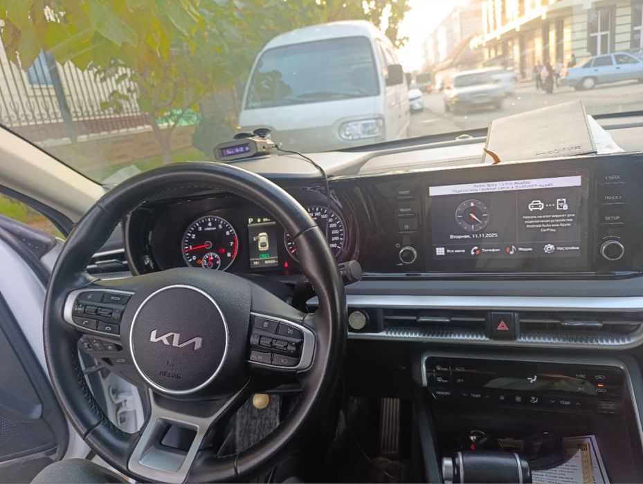 Киа К5 белый-жемчуг