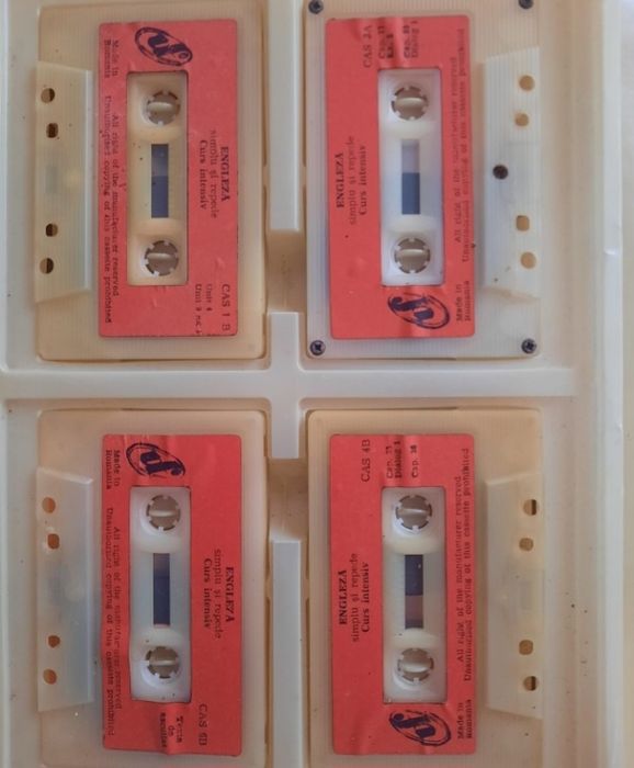 Casete audio engleza / franceza