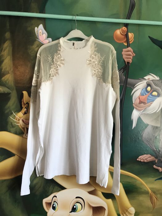 Top ivory Free People M