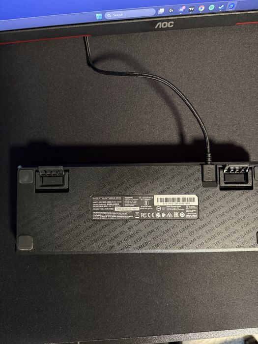 Razer huntsman mini клавиатура