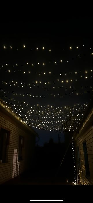 Гирлянда роса 102метра влагозащита