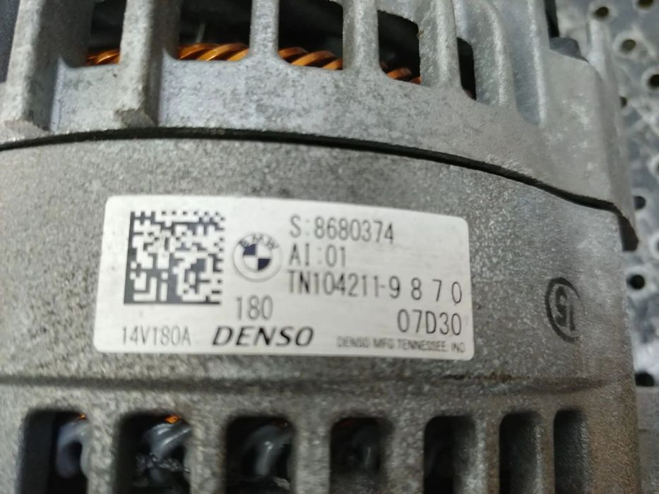alternator 2.0 d b47c20b  bmw x1 f48  8680374  tn104211-9870