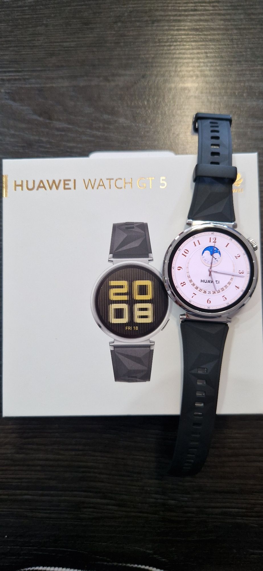 Дамски часовник HUAWEI WATCH GT 5  BLACK