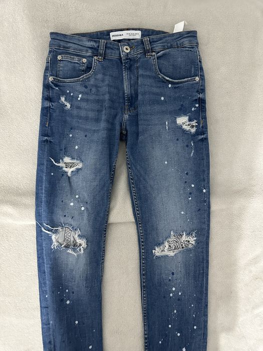 blugi skinny bershka