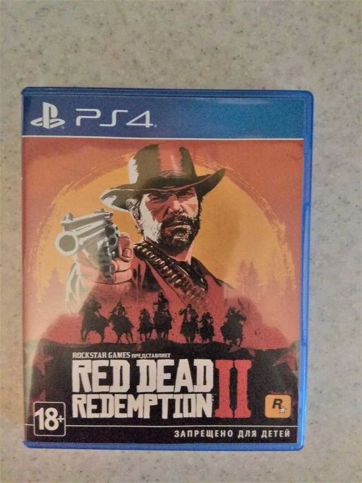 диск RDR2 Red Dead Redemption2 PS4