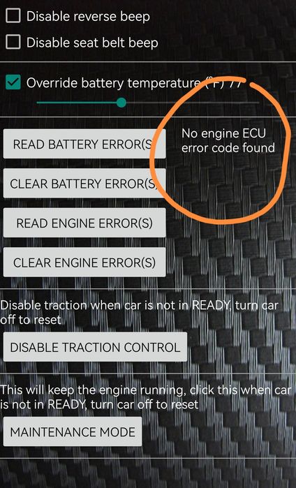 Testare stare de sănătate acumulator hibrid Lexus Toyota