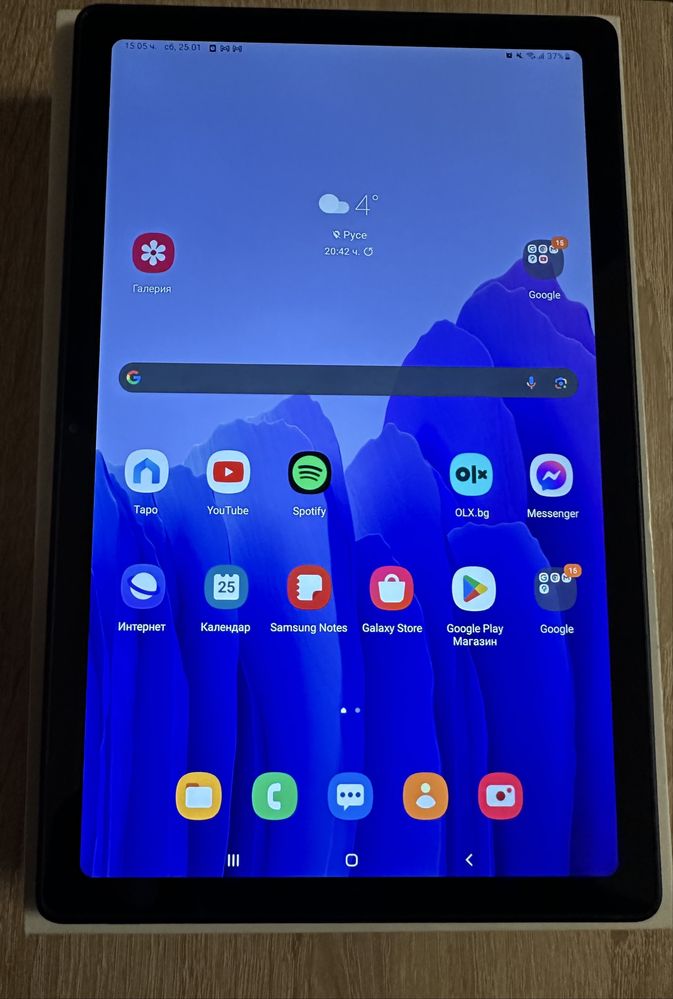Samsung Galaxy Tab A7 /Dark Gray/32GB model SM-T505