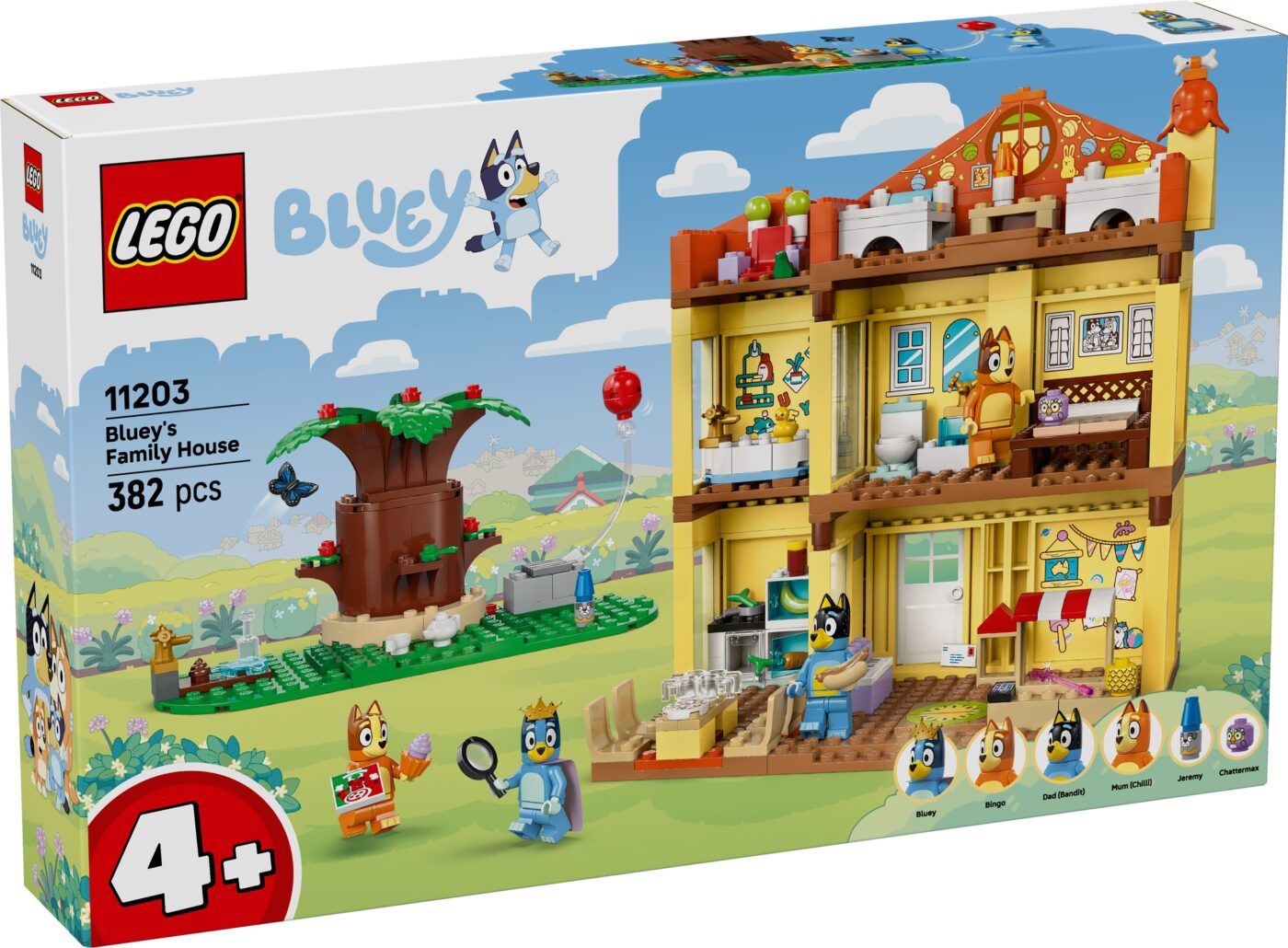 Комплект от 3 сета Lego 11201 , Lego 11202 , Lego 11203 от филма Bluey