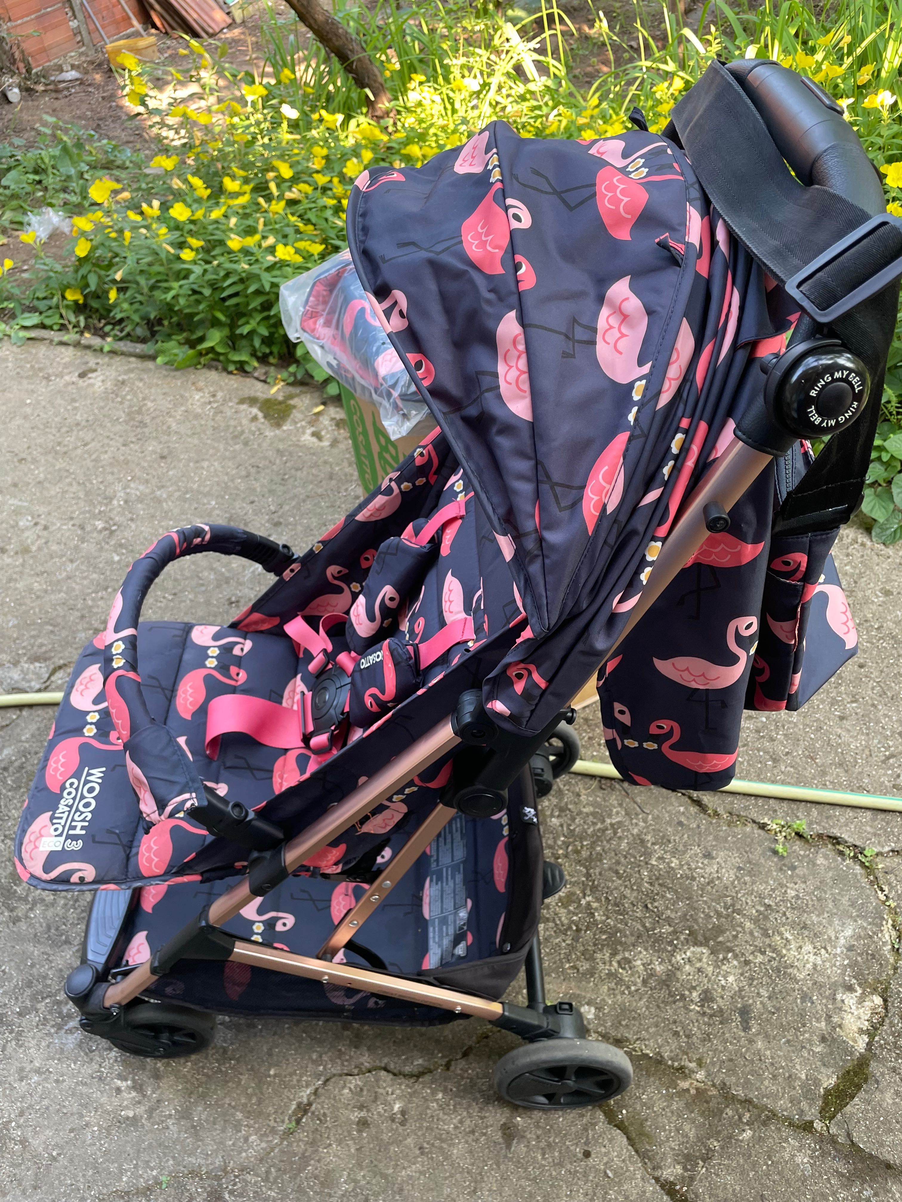Детска количка Cosatto Woosh 3 като нова. Pretty Flamingo