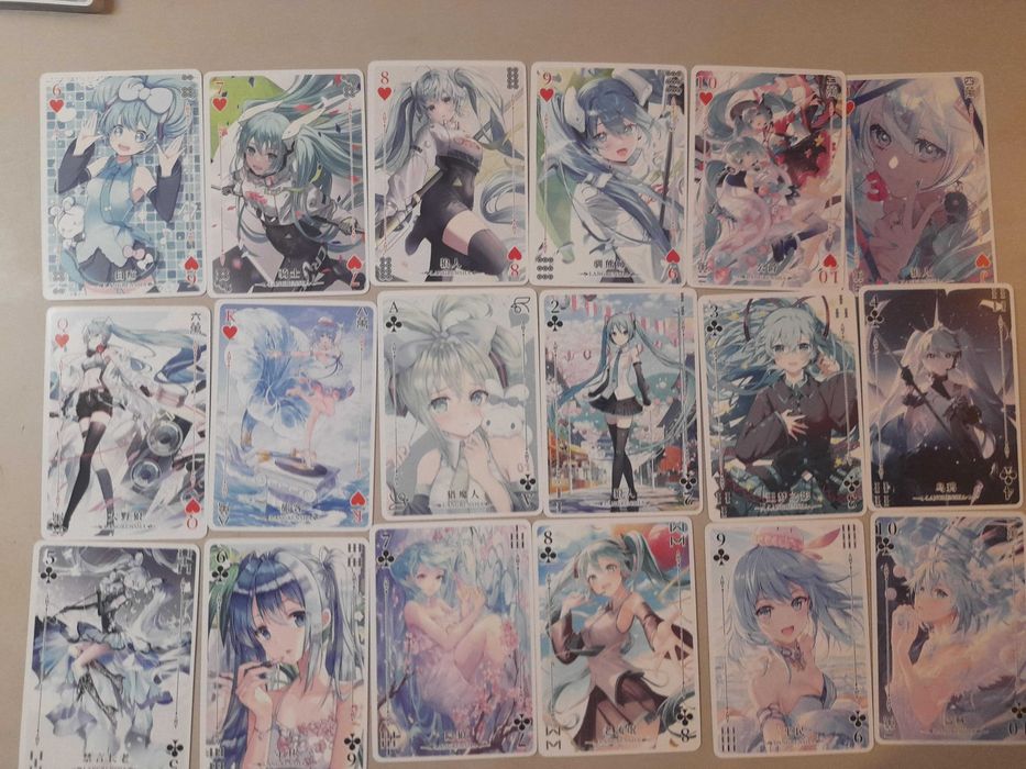 Cartii de joc - Anime Vocaloid Hatsune Miku