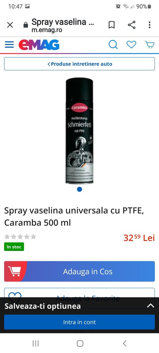 Spray vaselina  ptfe