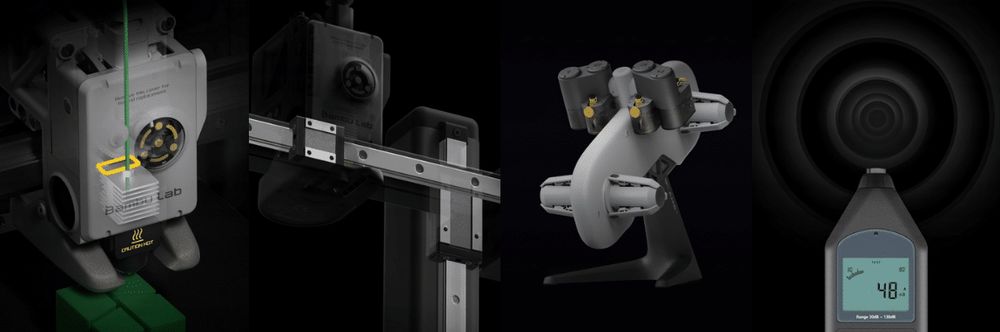 Imprimanta 3D Filament BAMBU LAB A1 mini 180x180x180 500mm/s