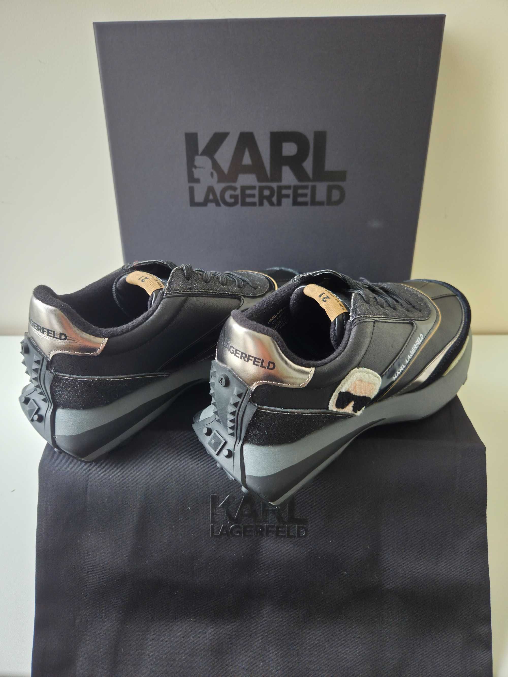 Дамски спортно-елегантни обувки Karl Lagerfeld.