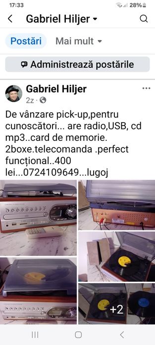 Pick-up perfect funcțional