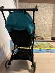 Cărucior Cybex Libelle River Blue cu bară+husă ploaie+geantă umăr