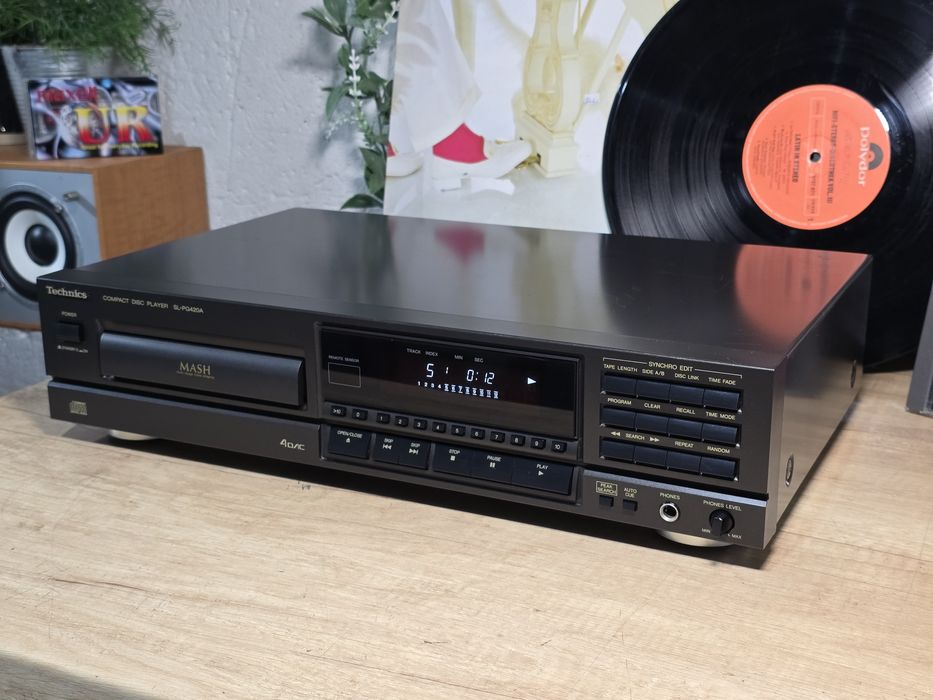 Cd player TECHNICS SL-PG420A ,4dac, mash, hifi audio stereo