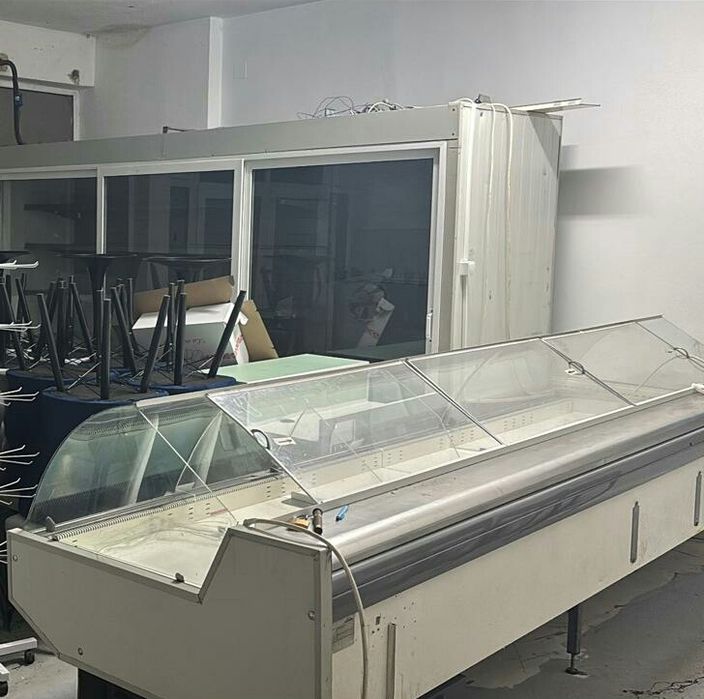 Vitrina mezeluri  / lactate