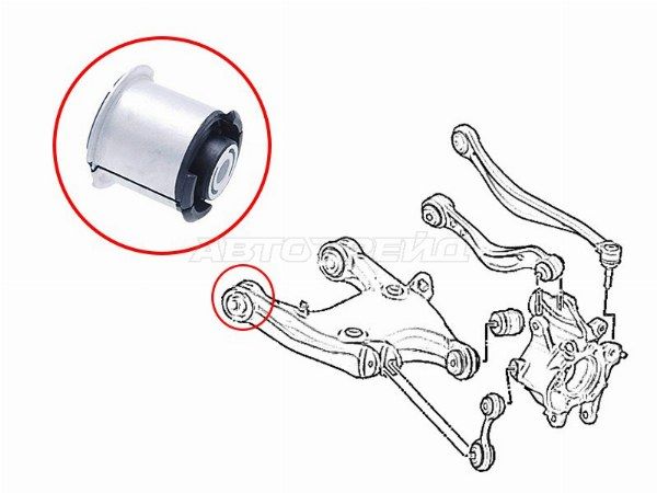 Сайлентблок BMW 5-Series 09-17 / 6-Series 11-18 / 7-Series 08-15 Bmw 5