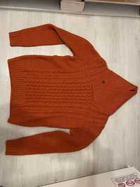 Pullover cu guler, tricotat, gros de iarna, masura 38/40