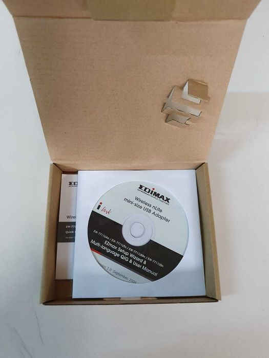 Adaptor Wireless USB - Placă de retea wireless Edimax EW-7711UTN