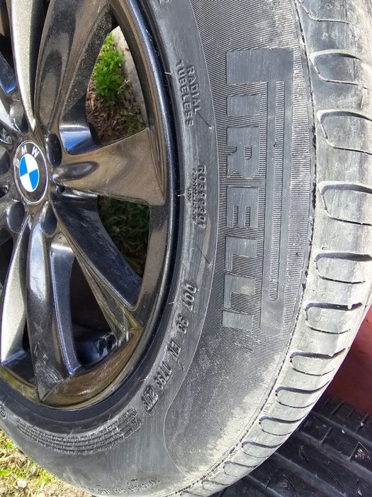Vand jante Bmw seria 5 R17 cu anvelope de vara Pirelli RunFlat
