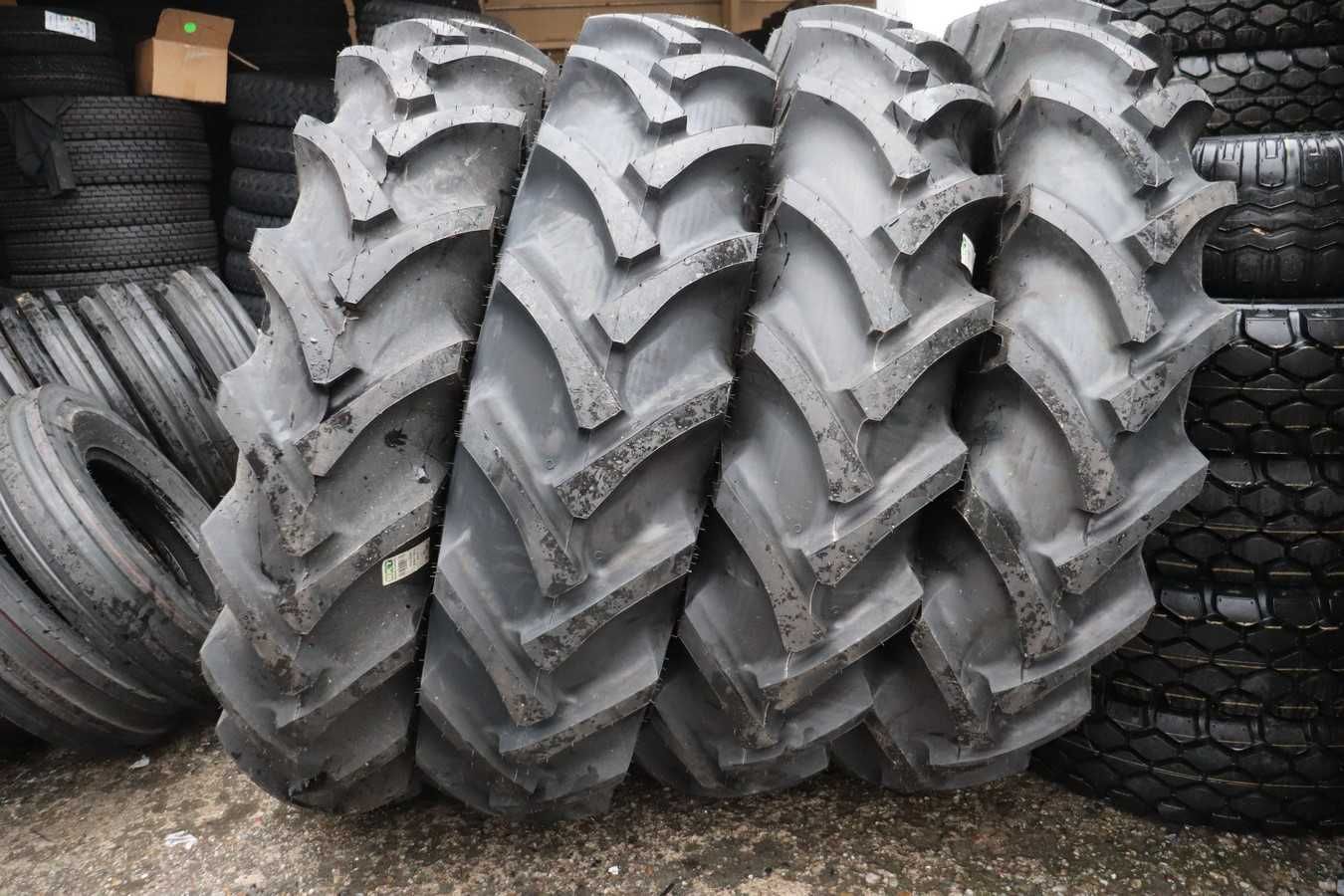 Anvelope noi 12.4-32 BKT 8 pliuri cauciucuri tractor spate