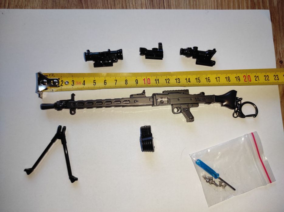 МГ 34 метален модел