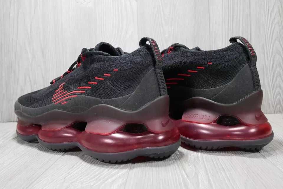 Обувки NIKE / Air Max / Scorpion Flyknit Black and Red 2022 + КУТИЯ