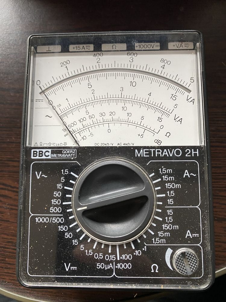Multimetru analogic Metrawatt Metravo 2H