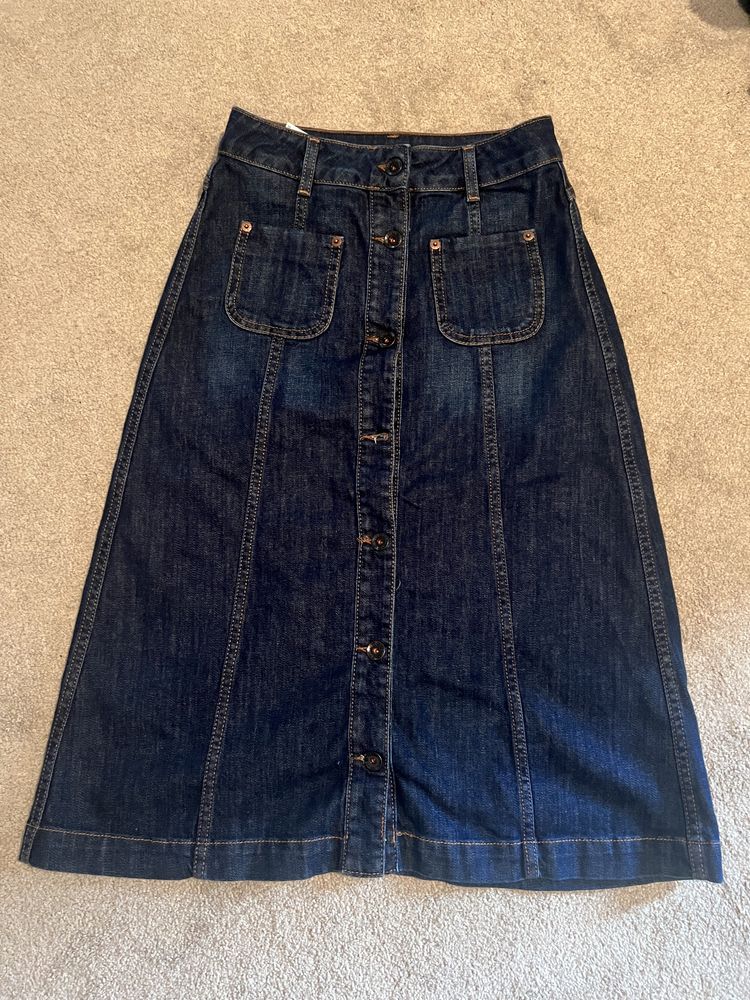 Fusta blugi/jeans Benetton 36 model A