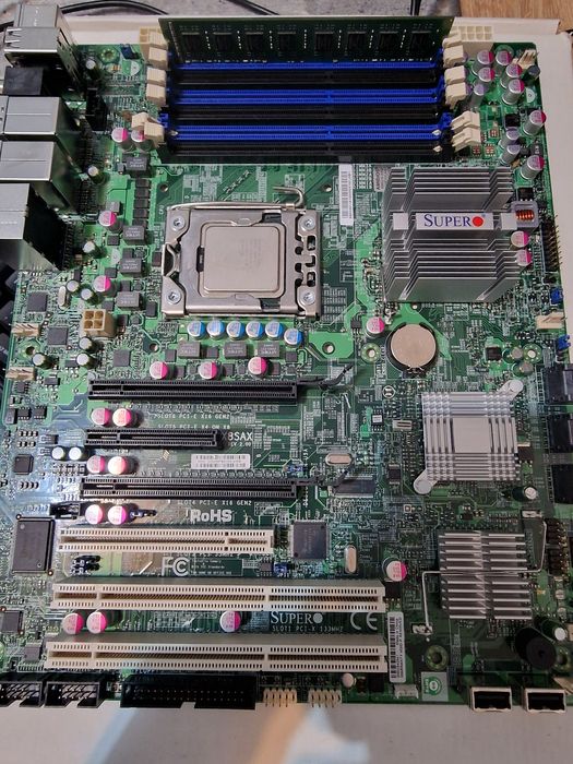 Placa de baza SuperMicro de colectie NOUA socket 1366+i7 920+ram