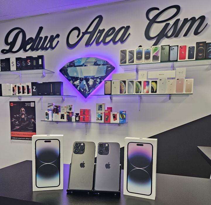 Iphone 14 Pro Max / Purple/Black / 128/256 GB / DeluxGSM