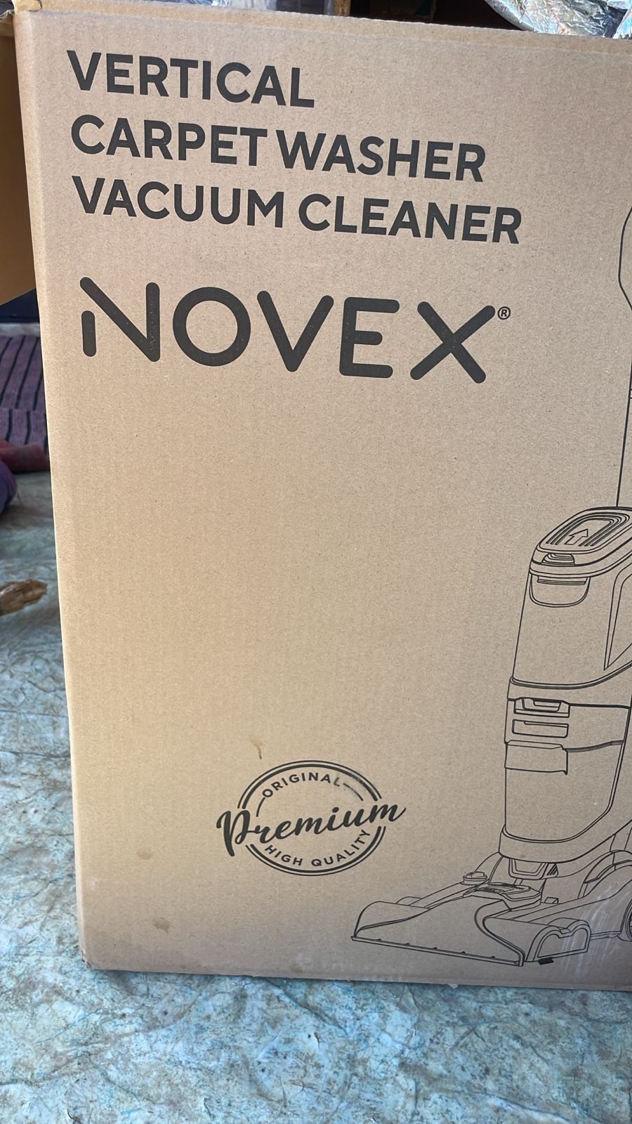 Пылесос Novex белый
