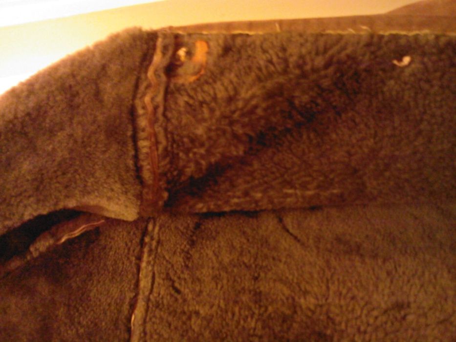 Cojoc blana naturala Anglia tip Alain Delon. gros. stare f. buna