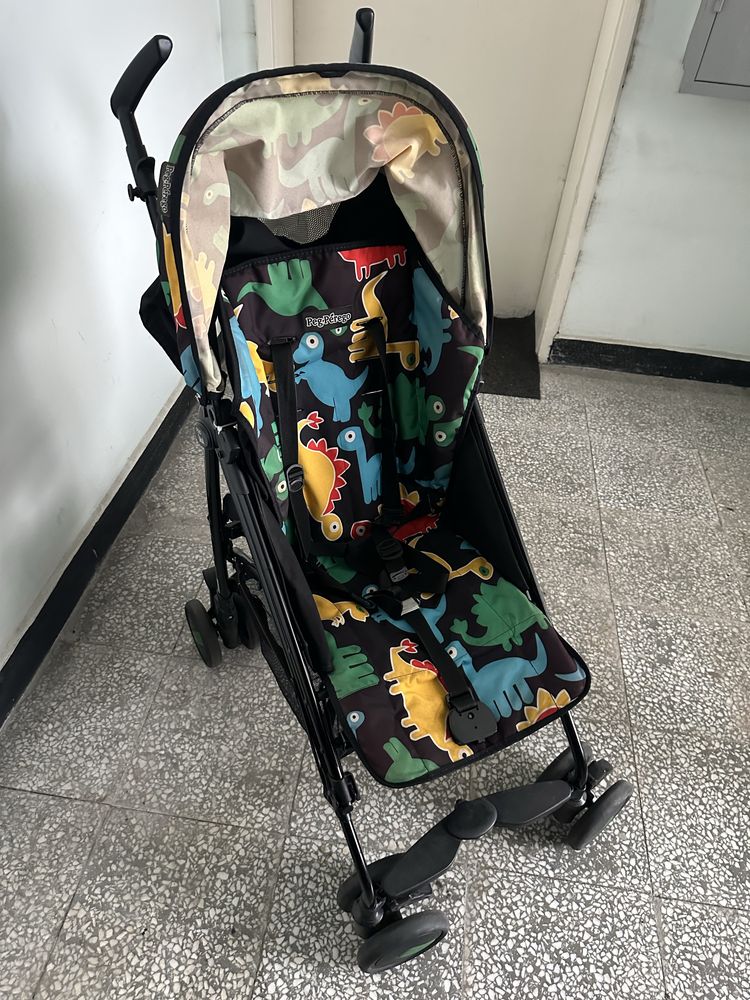Бебешка количка Peg perego Pliko mini динозаври