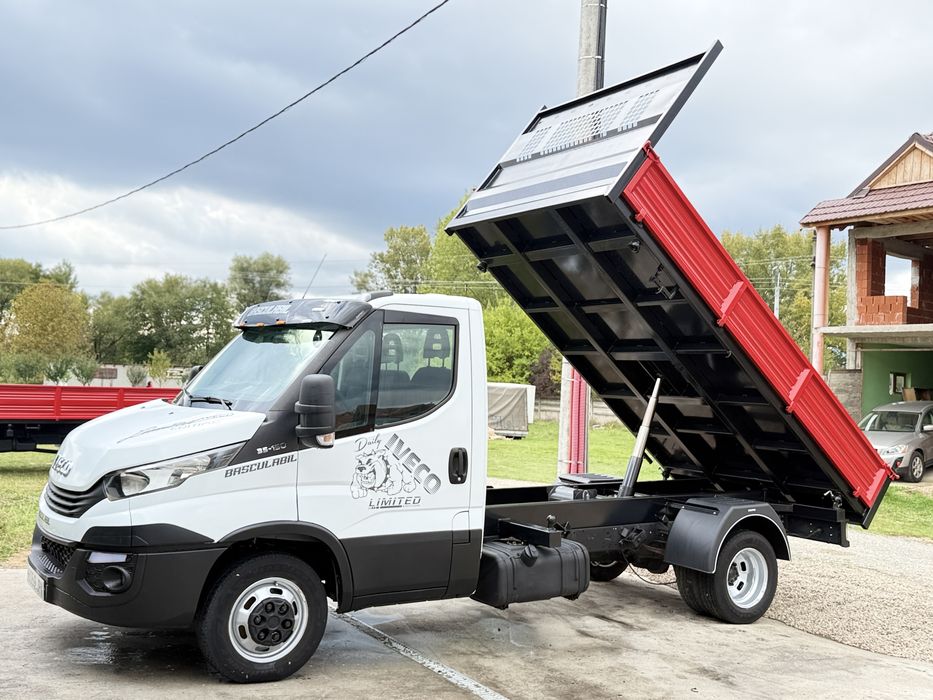Vand Iveco Daily 35c15 Basculabil pe cutie-2016-Spania/Rar efectuat