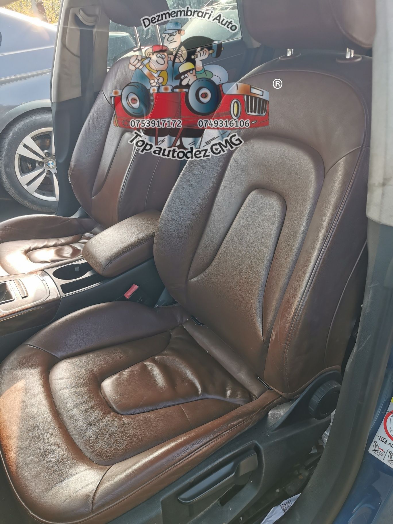 Interior piele maro Audi A5 scaune bancheta fete usi dezmembrez